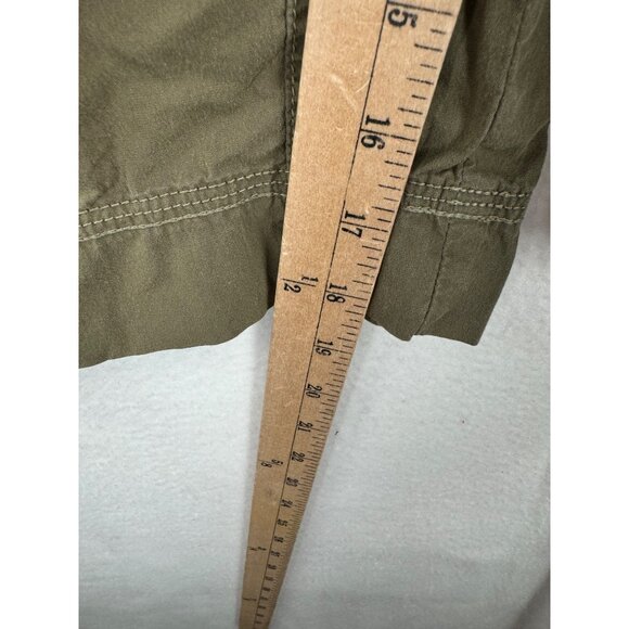 Women's Tan Cargo Capris - Picture 7 of 12